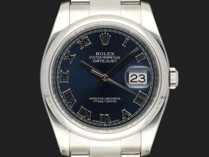 Rolex Datejust 36 Blue Roman Dial 116200