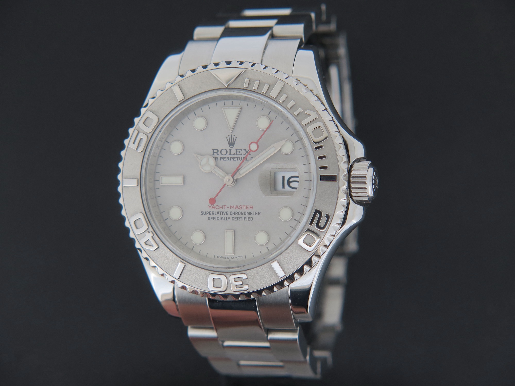 Rolex 16622 platinum discount dial