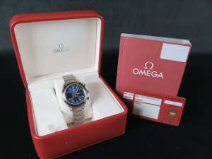 Omega Speedmaster Racing Blue Dial 326.30.40.50.03.001