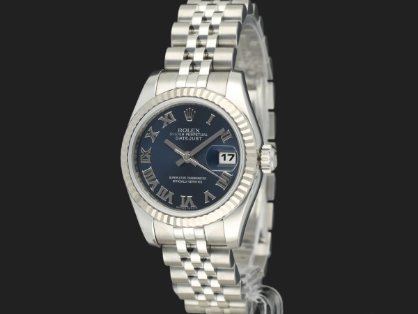 Rolex - Lady-Datejust 26 Roman Blue Dial 179174 