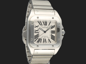 Cartier Santos 100 XL Steel W20076X8 / 2656