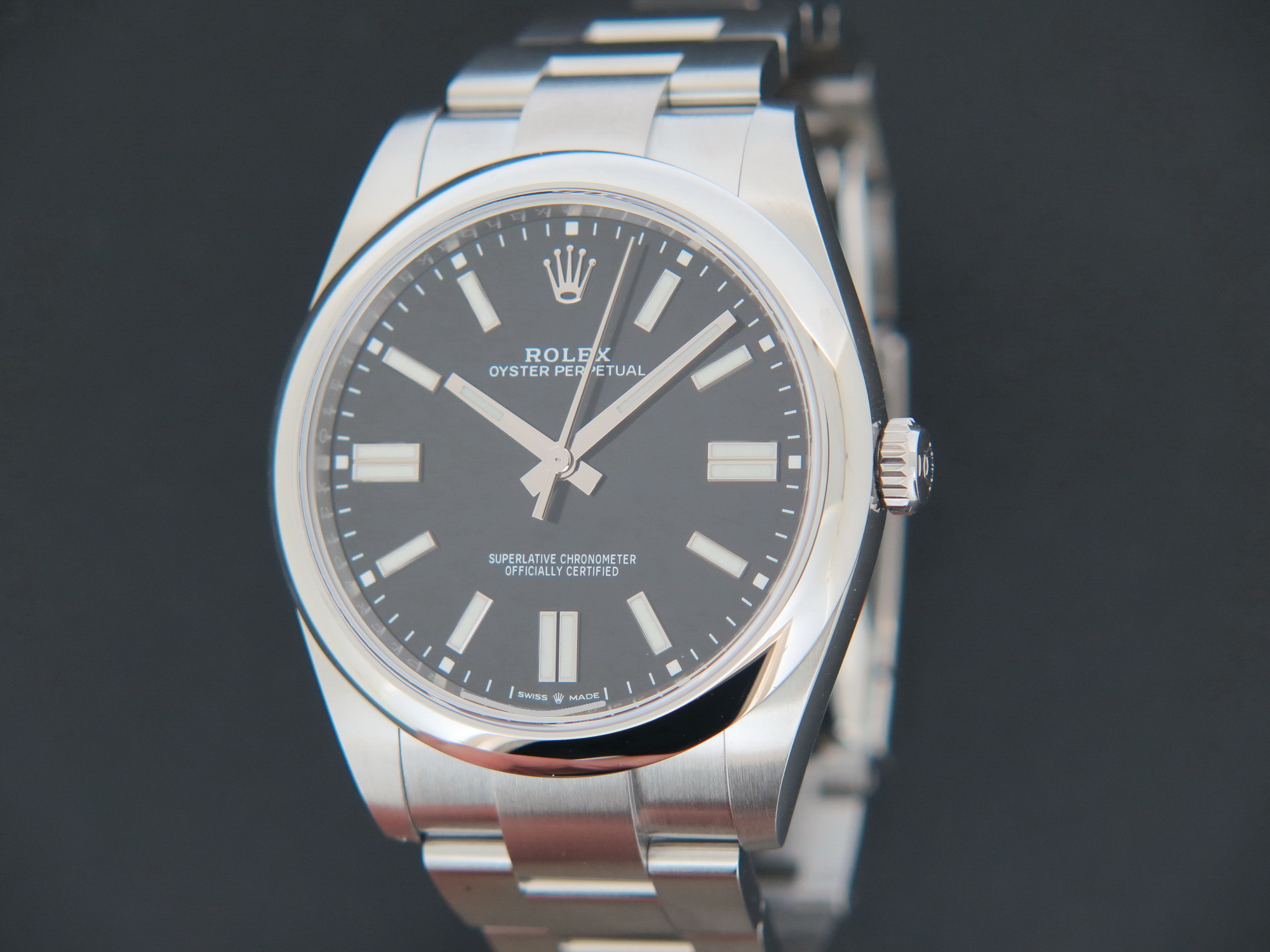 Rolex op 41 online black