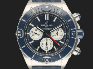 Breitling Super Chronomat B01 44 Blue Dial AB0136 NEW