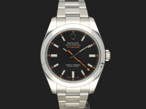 Rolex Milgauss Black Dial 116400