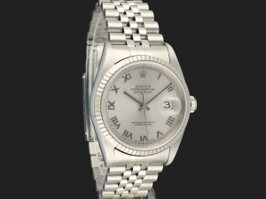 Rolex Datejust Rhodium Roman Dial 16234