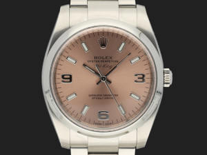 Rolex Air-King Salmon Arab Dial 114200