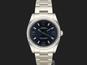 Rolex Oyster Perpetual 34 Blue Dial 114200