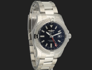 Breitling Avenger Automatic GMT 43 Black Dial A32397 NEW