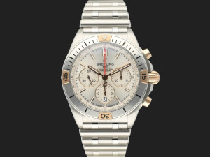 Breitling Chronomat B01 42 Silver Dial IB0134