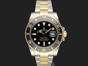 Rolex Submariner Date Gold/Steel Black Dial 116613LN