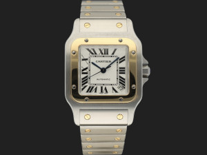 Cartier Santos Galbee XL Gold/Steel W20099C4 / 2823