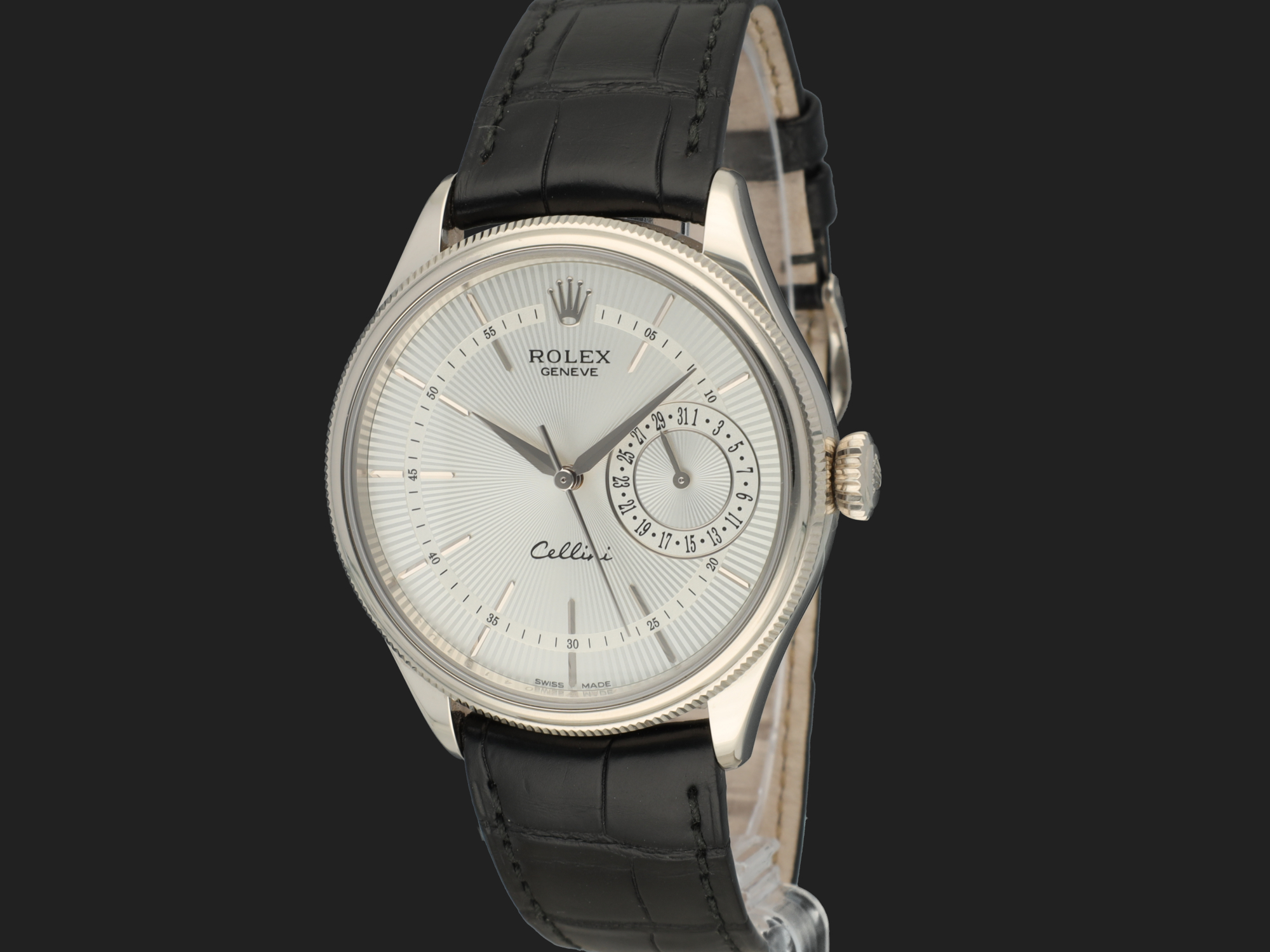 Rolex Cellini Date White Gold 50519 Horloges Filipucci