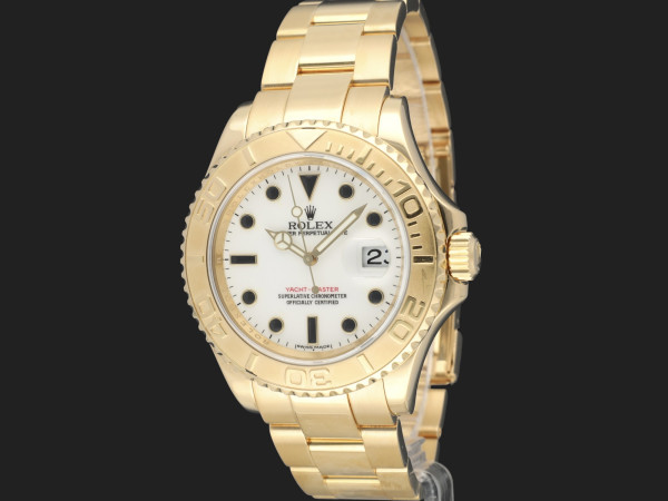 Rolex - Yacht-Master Yellow Gold White Dial 16628