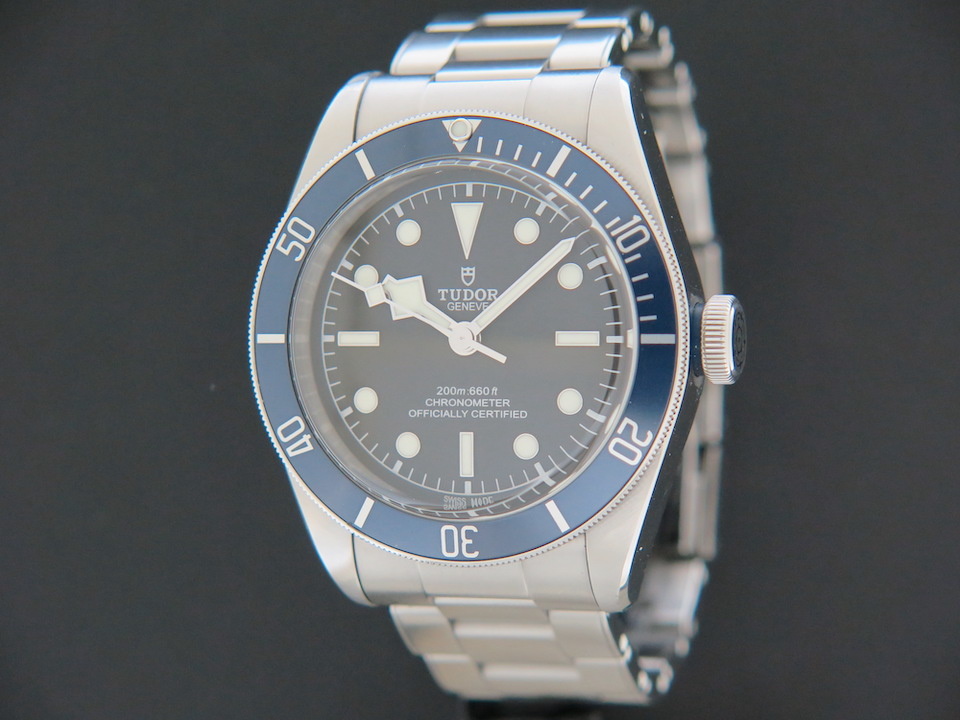 Tudor heritage black bay blue clearance 79230b