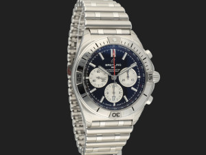 Breitling Chronomat B01 42 Black Dial AB0134 NEW 