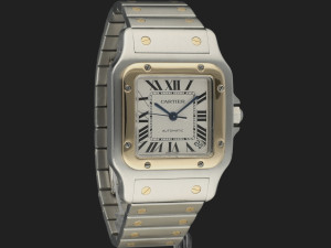 Cartier Santos Galbee XL Gold/Steel W20099C4 / 2823