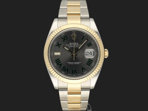 Rolex Datejust 41 Gold/Steel Wimbledon Dial 126333