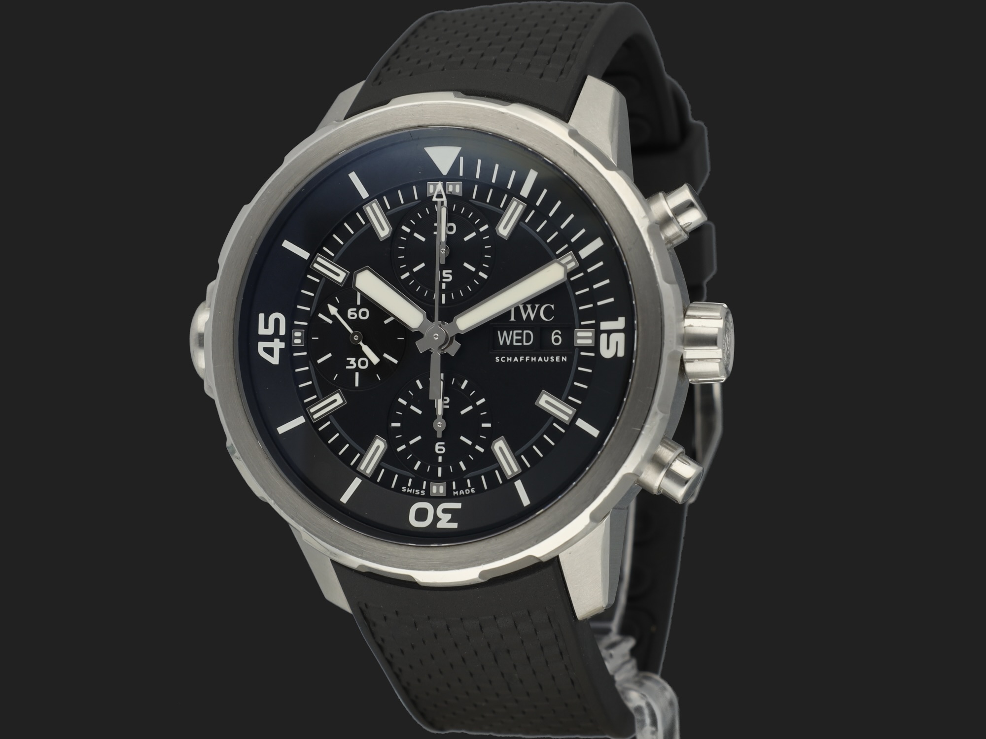 IWC Aquatimer Chronograph Automatic Black Dial IW376803 Watches Filipucci Juweliers