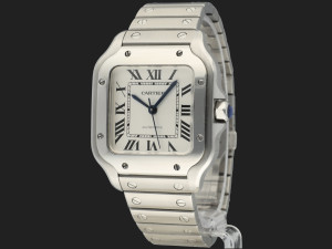 Cartier Santos Medium Steel Roman Dial WSSA0029 Watches