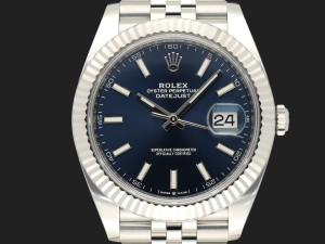 Rolex Datejust 41 Blue Dial 126334 NEW 