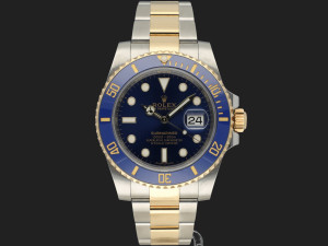 Rolex  Submariner Date Gold/Steel Blue Dial 116613LB