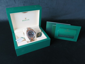 Rolex Yacht-Master Everose/Steel Black Dial 126621