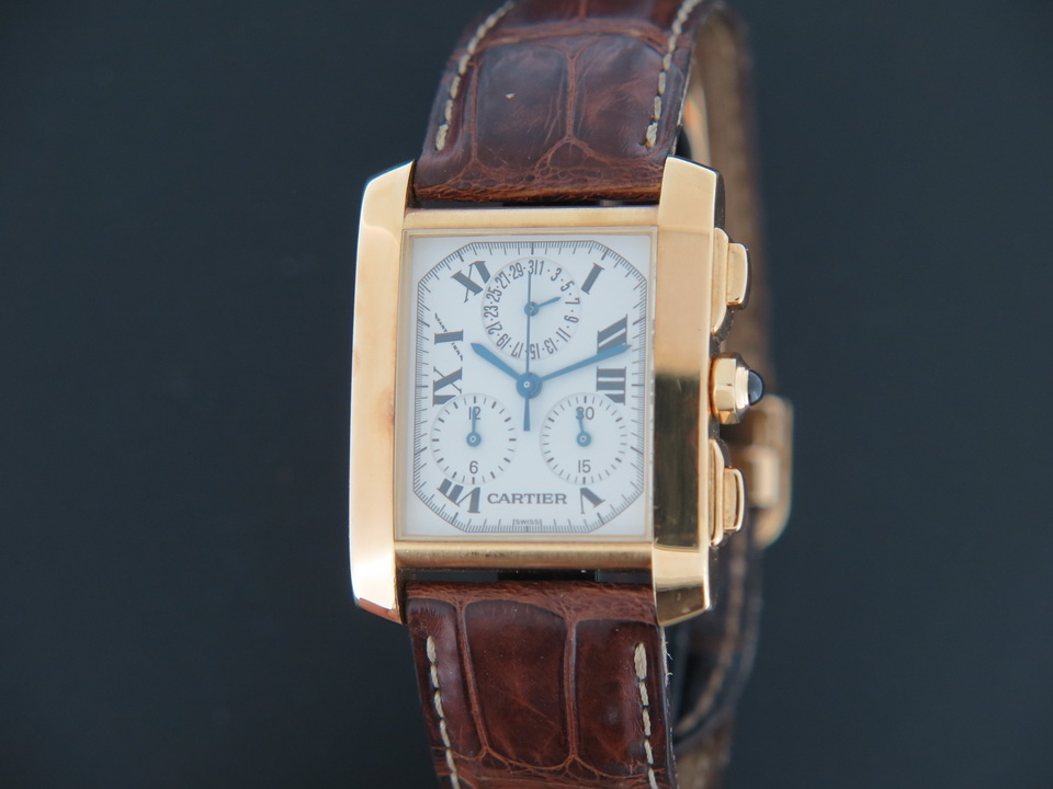 Cartier tank francaise chronoflex hotsell