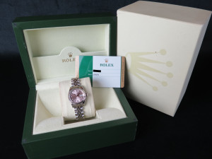 Rolex Lady-Datejust 26 Pink Diamond Dial 179174