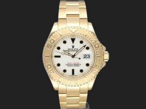 Rolex Yacht-Master Yellow Gold White Dial 16628