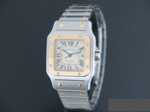 Cartier Santos Galbee XL Steel Gold W20058C4 Watches