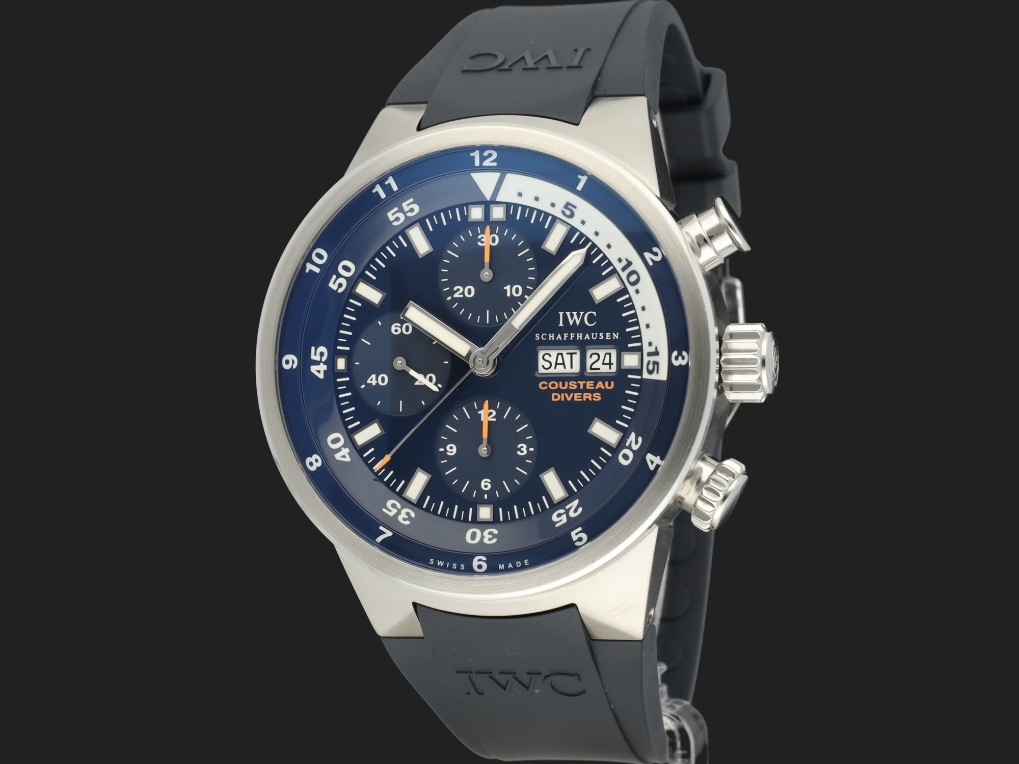 IWC Aquatimer Chronograph Cousteau Divers IW378201 Watches Filipucci Juweliers