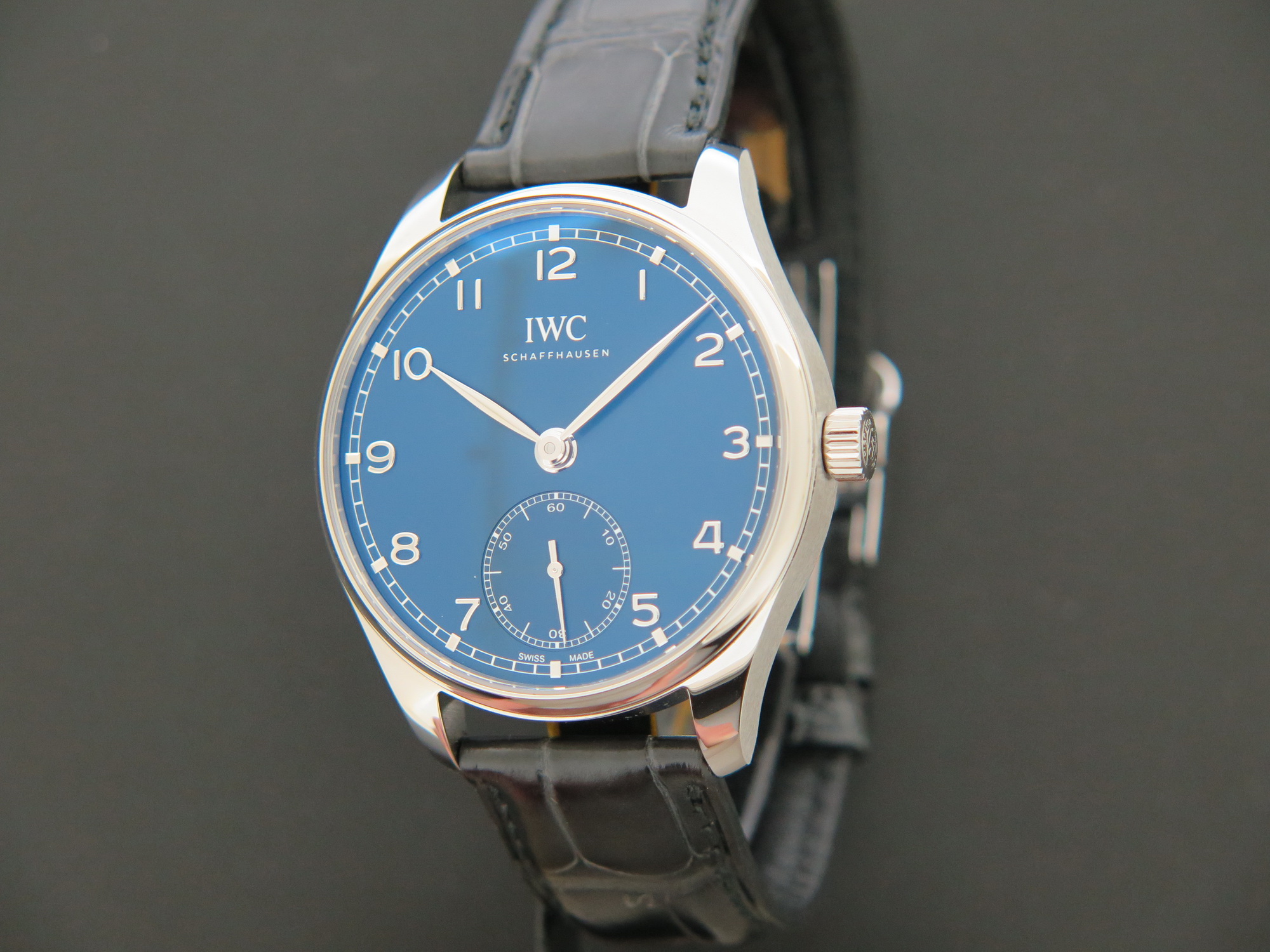 IWC Portugieser Automatic 40 Blue Dial IW358305 NEW Watches