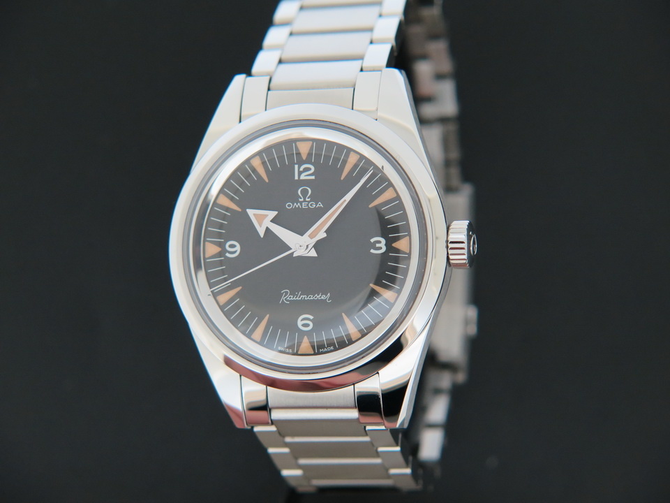 Omega railmaster 2024 trilogy 1957