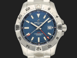 Breitling Avenger Automatic GMT 44 Blue Dial A32320 NEW