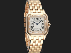 Cartier Panthere MM Rose Gold Diamond Bezel WJPN0009 NEW