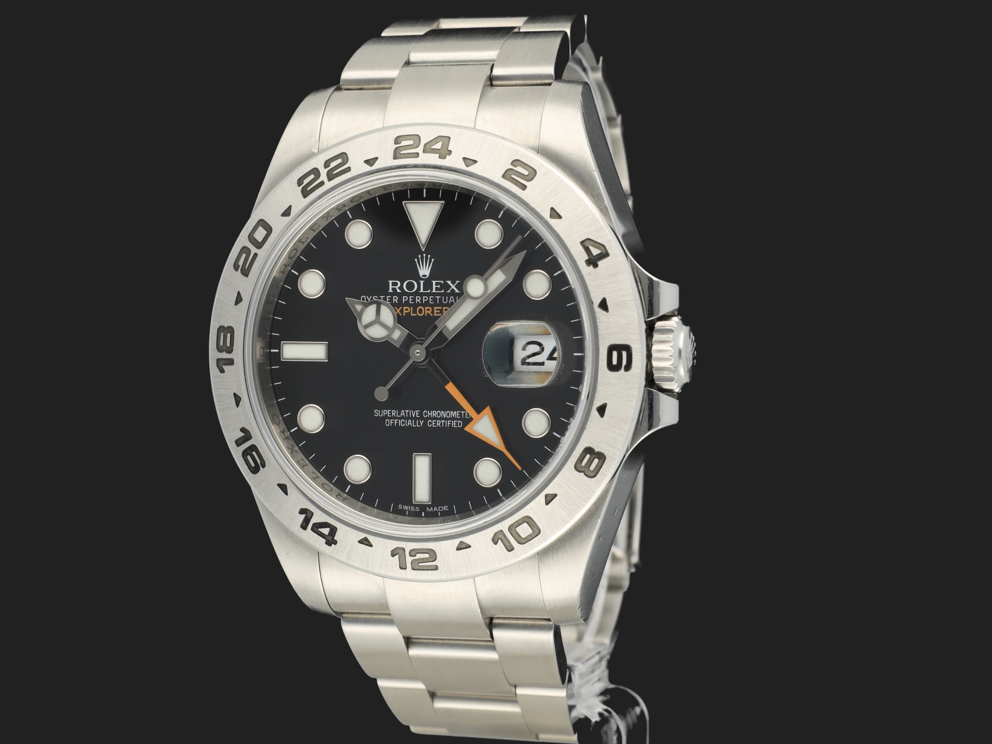 Explorer 2 black dial sale