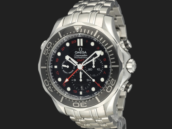 Omega - Seamaster Diver 300M Co-Axial GMT Chronograph 212.30.44.52.01.001