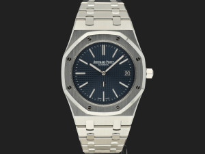 Audemars Piguet Royal Oak Jumbo Extra-Thin Blue Dial 15202ST