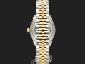 Rolex Lady-Datejust 28 Gold/Steel Champagne Roman Dial 279173 