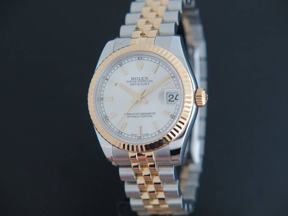 Rolex best sale dames goud