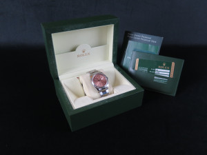 Rolex Date Salmon Dial 115200