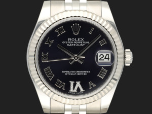 Rolex Datejust 31 Aubergine Roman Diamond Dial 178274