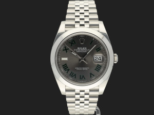 Rolex Datejust 41 Slate Roman Dial 126300