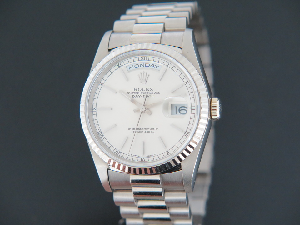 Rolex Day Date White Gold 18239 Watches Filipucci Juweliers