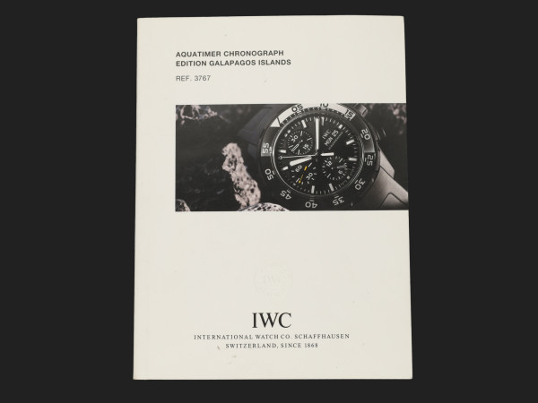 IWC - Aquatimer Chronograph Galapagos Islands Booklet   