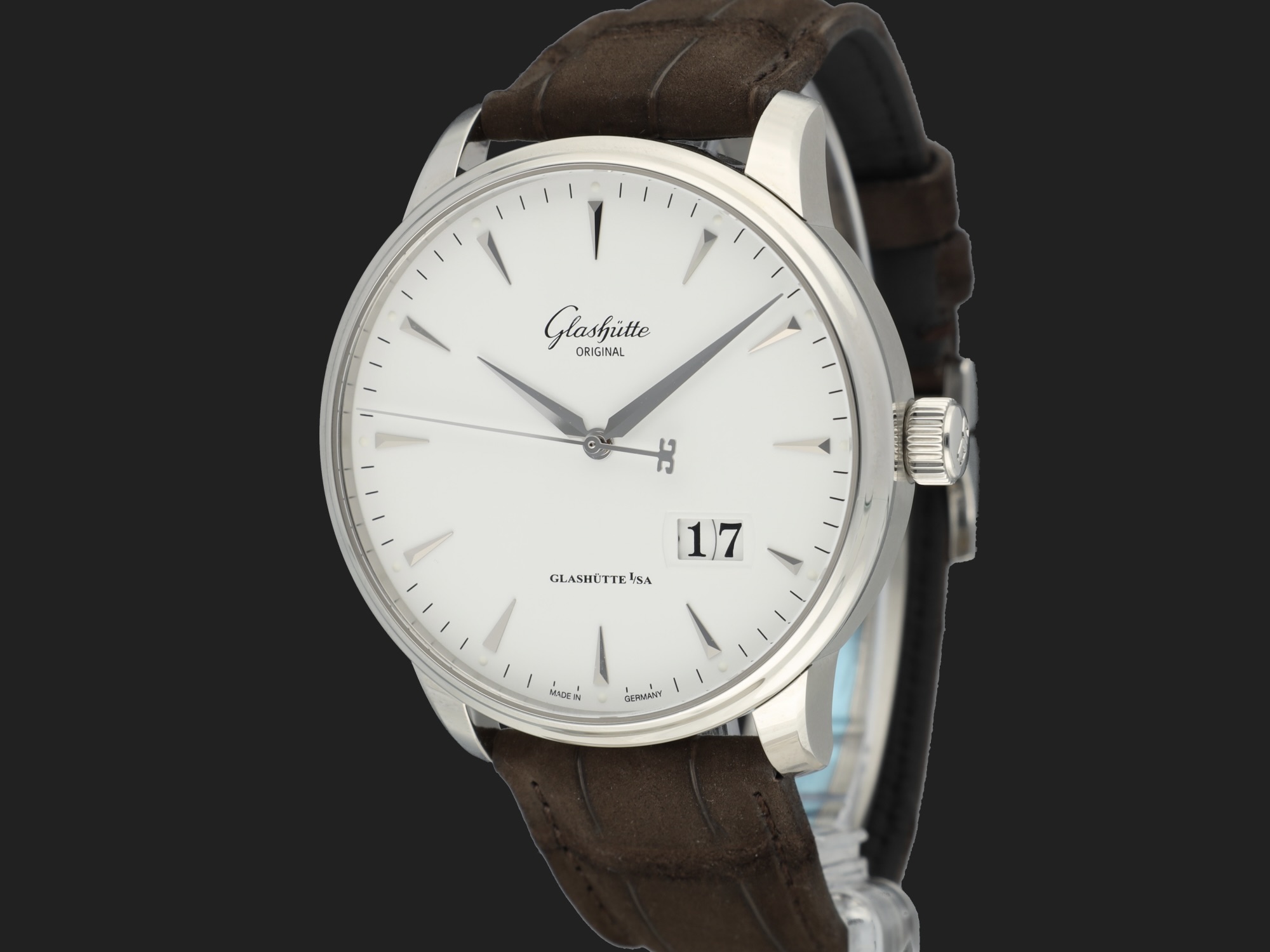 Glashutte Original Senator Excellence Panorama Date 13603050231 NEW Watches Filipucci Juweliers