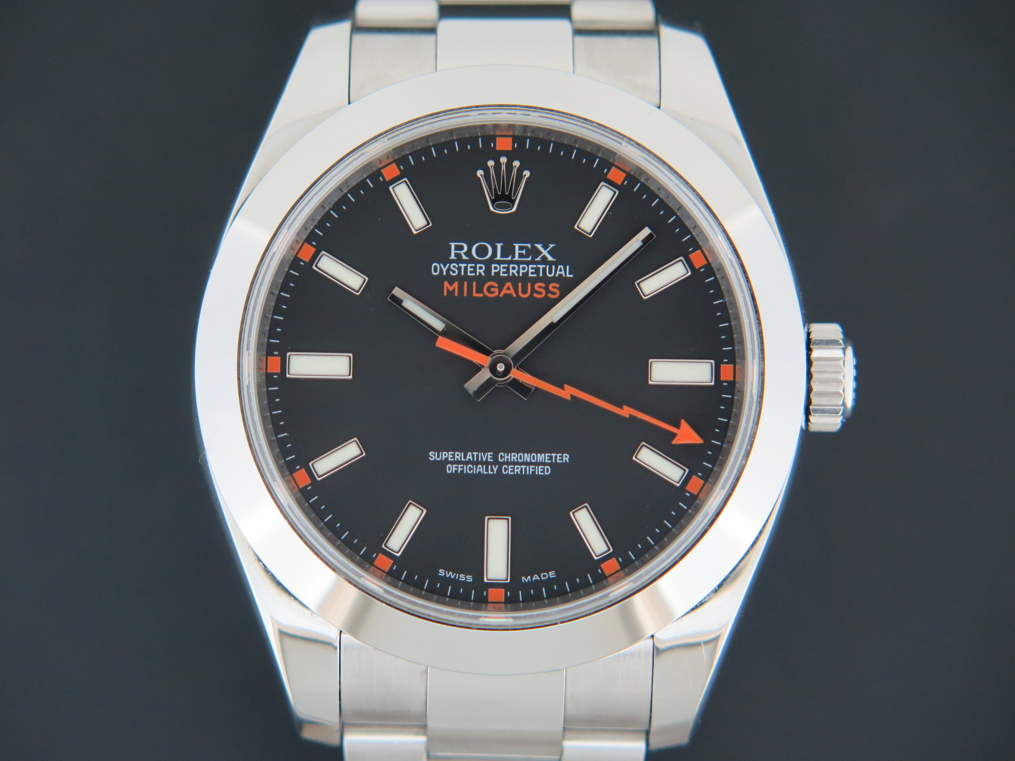 Rolex deals milgauss black