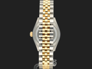 Rolex Lady-Datejust 28 Gold/Steel Silver Dial 279173