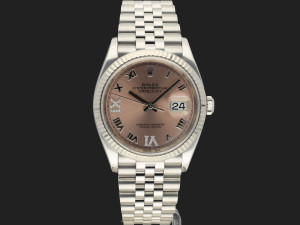 Rolex Datejust 36 Pink Diamond Dial 126234