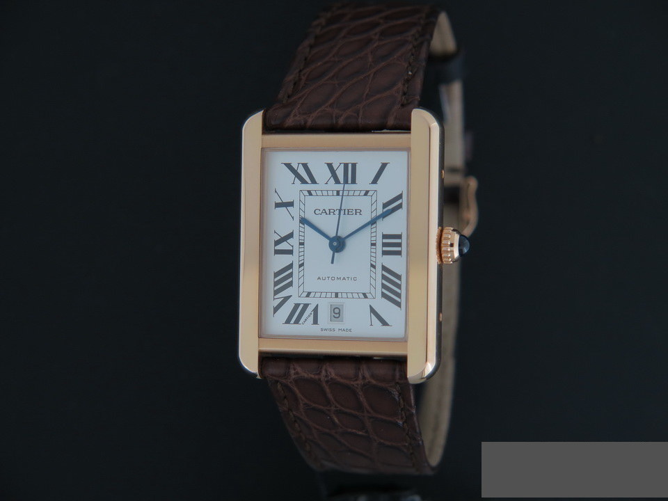 Cartier Tank Solo XL Automatic Rose Gold W5200026 Watches Filipucci Juweliers